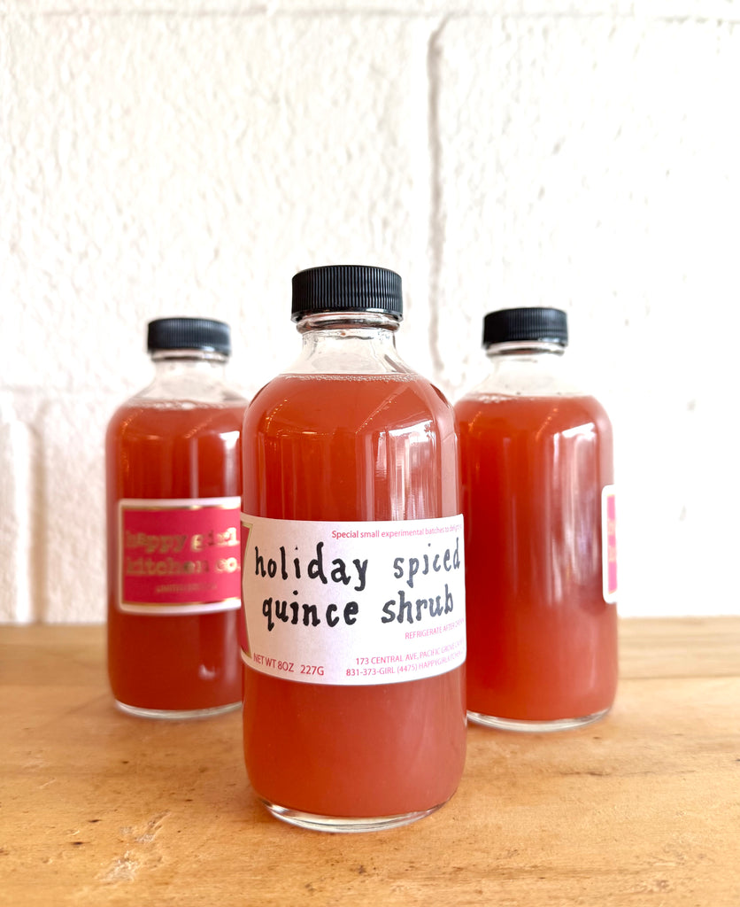 Holiday Spiced Quince Shrub *Limited Edition*